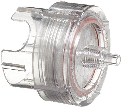 Whatman 420400 Polycarbonate Swin-Lok Syringe-Type Reusable Membrane Filters Holders, 47mm Diameter, 6.0cm OD x 6.5cm Height (Pack of 8)