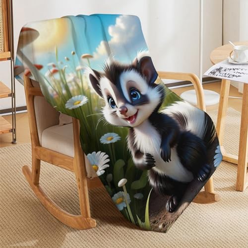 Couverture chaude et confortable mouffette pour protéger vos canapés et fauteuils - 5