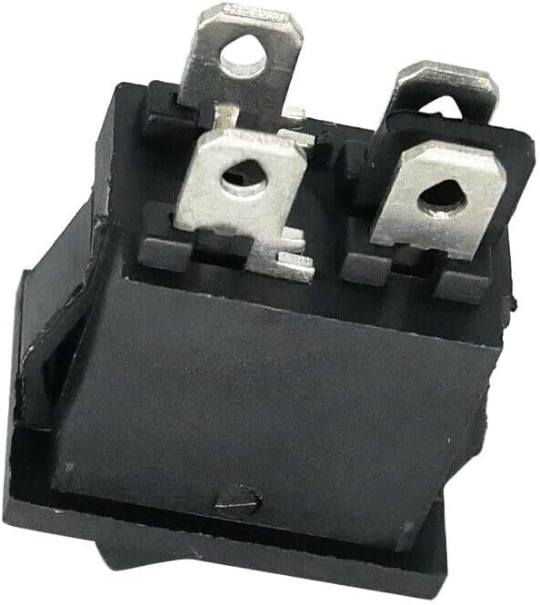 Rocker Switch For Shop Vac QSP 10 Gallon Wet Dry Vac - Black, Manual Operation
