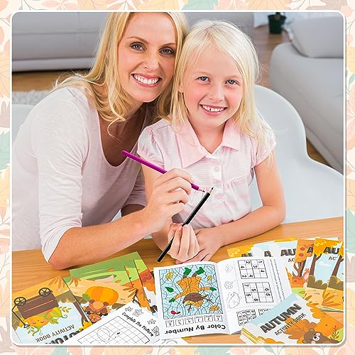 24 PCS Autumn Activity Books for Kids - image 5