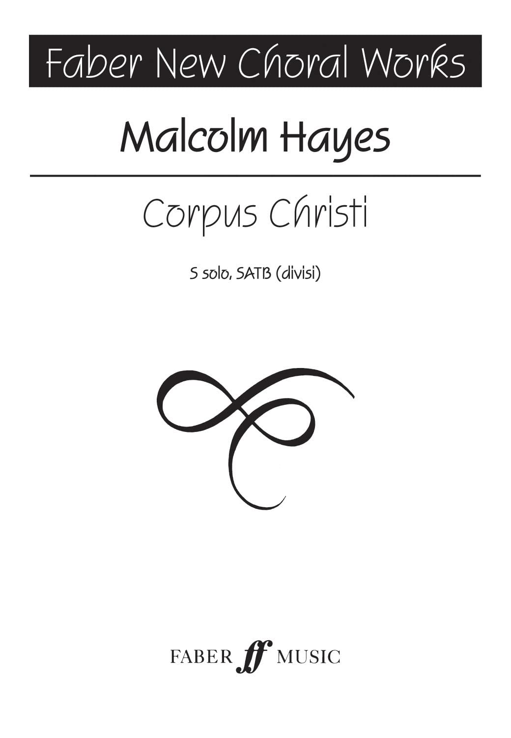 Corpus Christi SATB divisi partition chorale de prestige solo