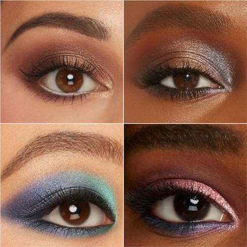 Tintark FUNFAIR 18 Colors Eyeshadow Palette | Talc-Free Formula | High Pigment, Blendable Matte Shimmer Glitter | Long-Lasting, Unique Carnival Ticket Design