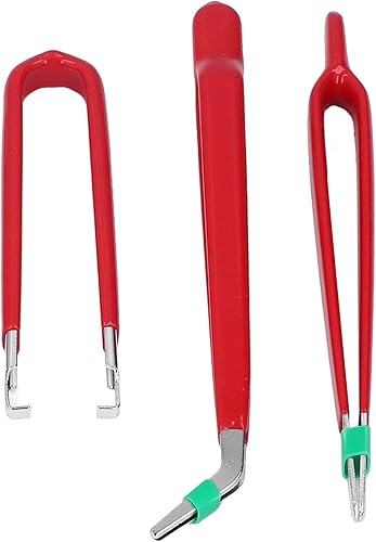 Miniatura 2 de Pinzas, 7pcs Pinzas Set Anti Estático Multi Propósito Herramienta de Mano Kit para Electrónica Mantenimiento de Reparación, Pinzas, Pinzas