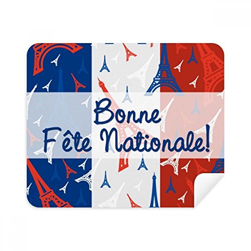 Chiffon Tour Eiffel de nettoyage écran tactile et verres lunettes