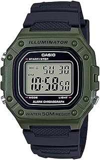 [カシオ] CASIO スタンダード デジタル 腕時計 W-218H-3AV メンズ レディース チープカシオ チプカシ オリーブグリーン 海外モデル [並行輸入品]