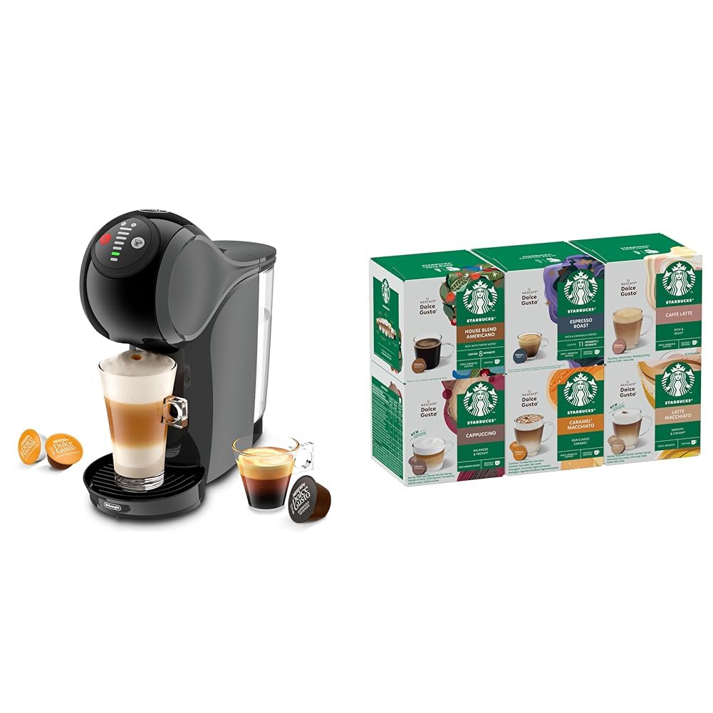 NESCAFÉ DOLCE GUSTO Genio S Automatic Coffee Machine Anthracite