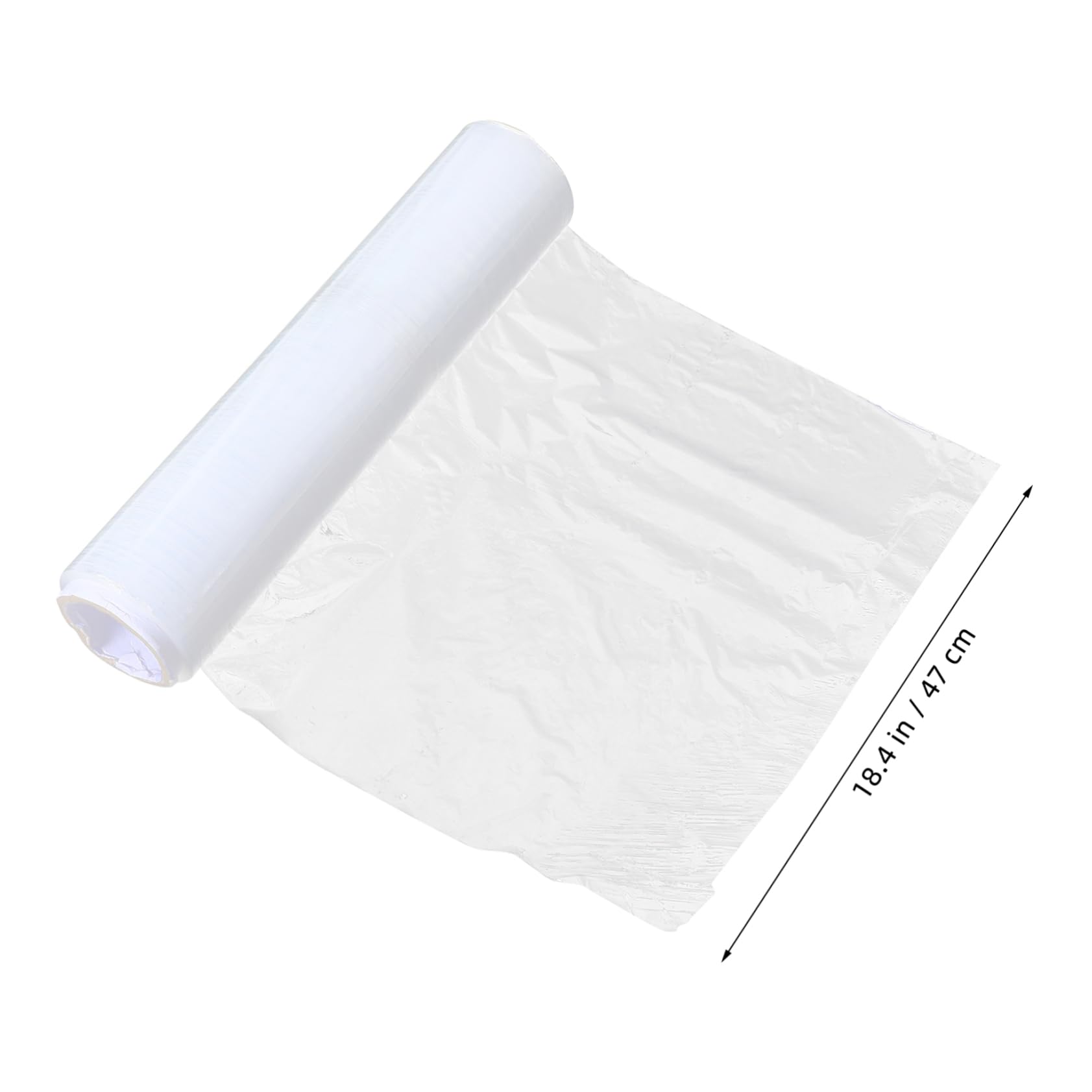 Angoily Film Étirable D’emballage Transparent en Hdpe, Forte Auto-adhérence, Résistant à L’eau la Poussière, Déménagement Stockage