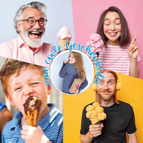 INDIGOS UG - 333g Vanilleeispulver - Vanille - individuell personalisiert mit Foto und Wunschtext - Geschenk - Fotoidee für Softeis Maschine und Kugeleis – Bild 7