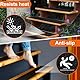 Cabilock 5 Stück Antirutsch Klebeband, Schwarz Antirutschband/Antirutschstreifen mit Selbstklebend 15x76cm Traktion Pad für Treppen, Leitern und rutschige Böden innen und außen