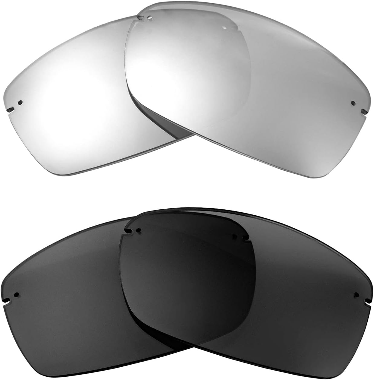 Walleva Two Pairs Polarized Replacement Lenses for Costa
