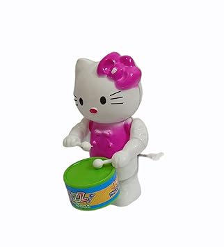Rishi Quality Presents Key-Operated Cute Drummer Toy with Dancing Action for Toddler Kids. Birthday Gift, Birthday Return Gift. ( Small Size )