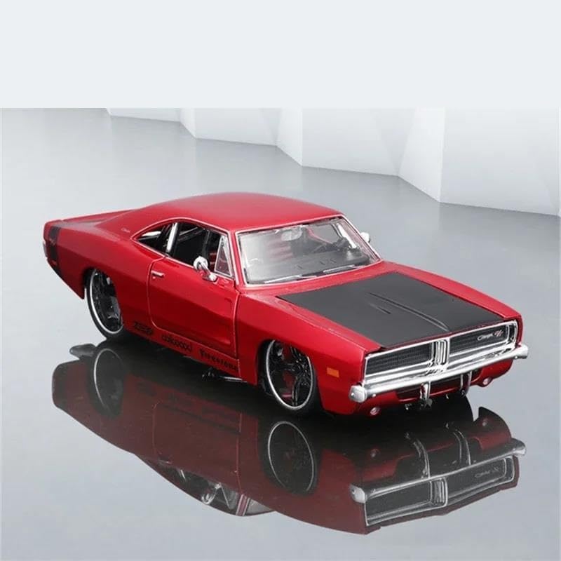 1 24 ダッジ チャージャー R/T 1969 シミュレーションカーモデル ダイキャストスケールモデル おもちゃ 【ＳＪＧ】