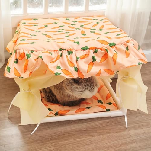 Dormitorio de conejos para sala de juegos en casa 4