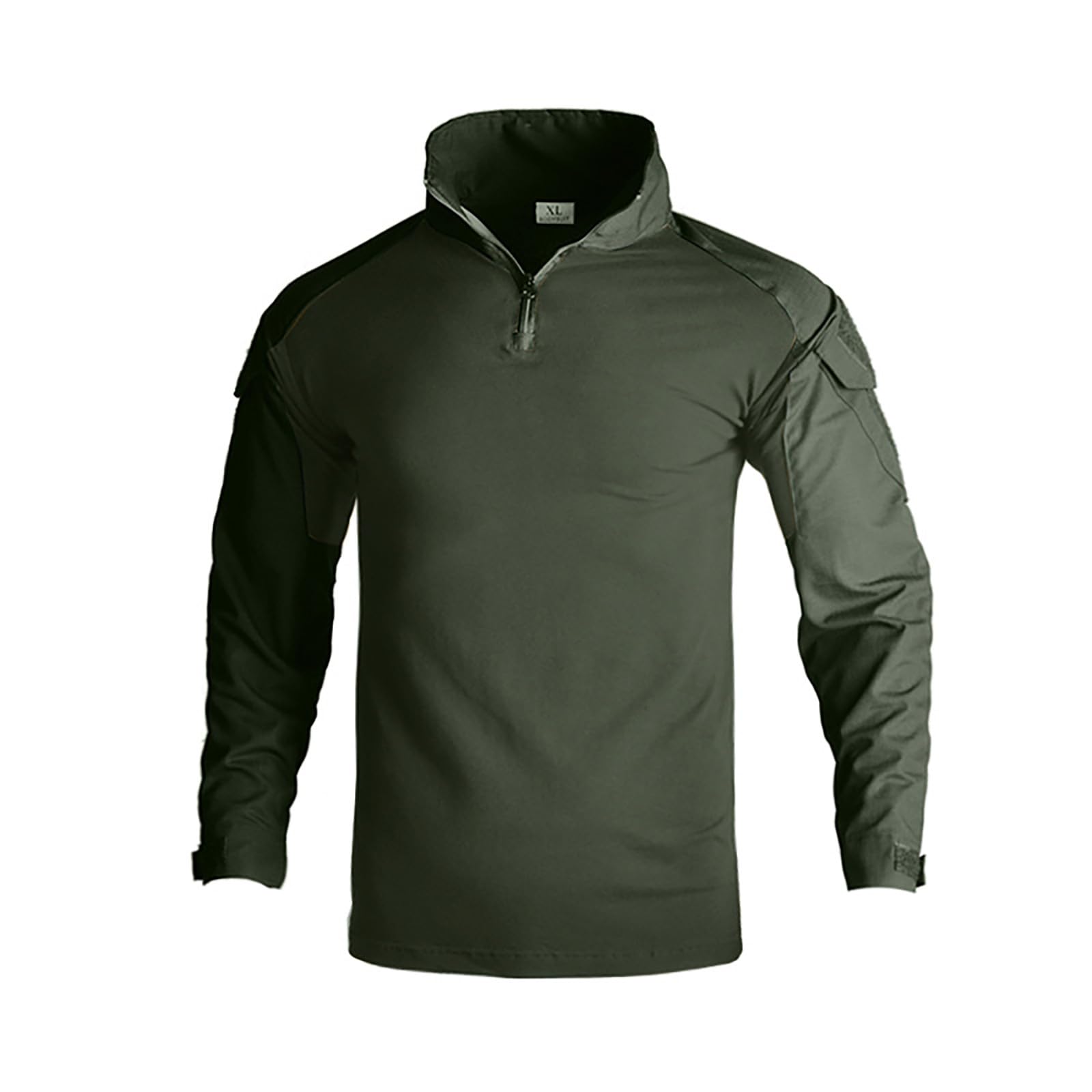 Camiseta táctica de combate para hombre manga larga secado rápido camuflaje militar airsoft paintball
