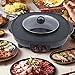 Parrilla eléctrica con Hot Pot 2 en 1 Hot Pot BBQ Grill y olla Shabu Shabu 2100 W, 220 V, antiadherente