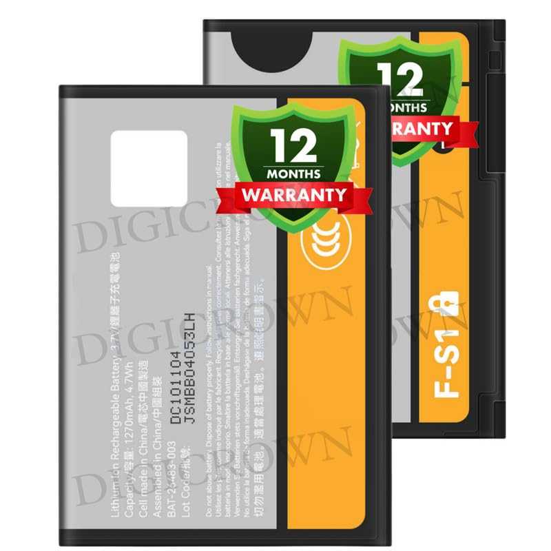 Image of Original FS1 Battery Compatible for BlackBerry Torch 9800 | Torch 2 9810 - (1270mAh) - 1 Year Warranty