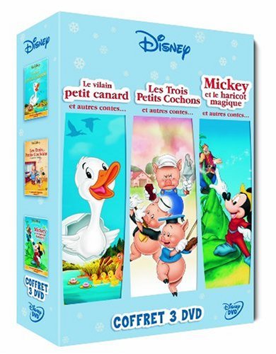 Contes et légendes : les trois petits cochons, Mickey et le haricot magique, le vilain petit canard