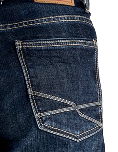 Stetson Western Jeans Mens 1520 Fit 35 x 34 Blue 11-004-1520-4072 BU4