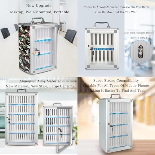 Armoire rangement murale téléphone portable pour smartphone nizing - 6