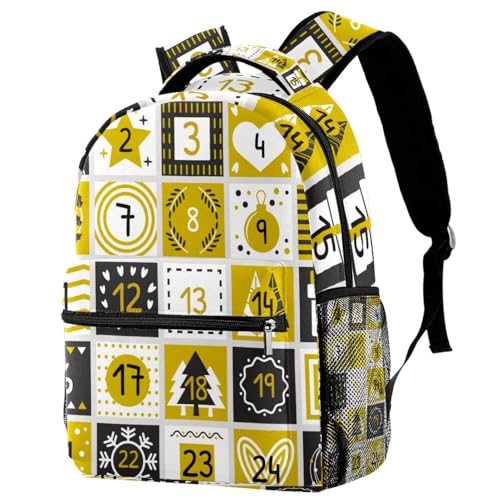 Sac à dos d'école ado fille garçon multicolore de 40cm pour voyage décontracté
