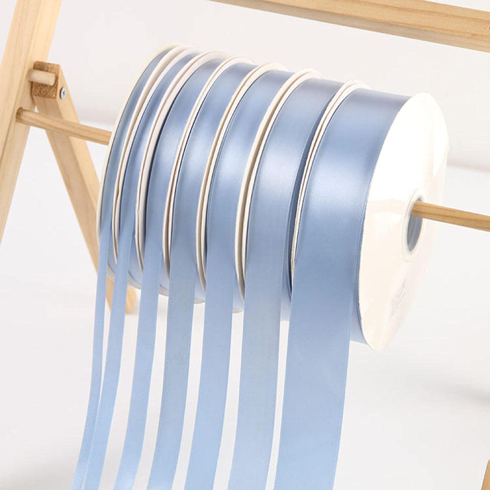 Ribbons For Gift Wrapping Ribbon For Fabric Satin Ribbons 0 6-4Cm Niebieska Wstążka Wstążka Wstążka Wstążka Diy Dekoracja Prezent Opakowanie-Szerokość 2 Cm Niebieska Długość 90 Metrów