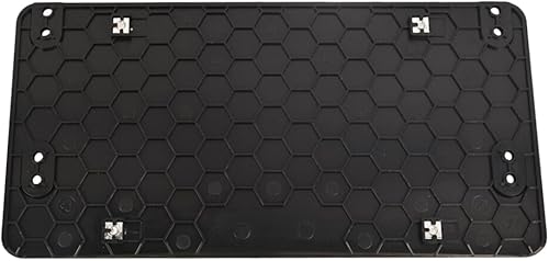 Miniatura 3 de HY-SPEED 617-1001 Soporte para placa de matrícula de parachoques trasero compatible con Mercedes-Benz, kit de montaje de etiqueta de licencia de