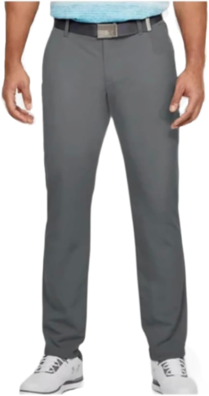 Under Armour Mens Match Play Straight Leg Golf Pants (US, Waist Inseam, 30, 32, Regular, Regular)