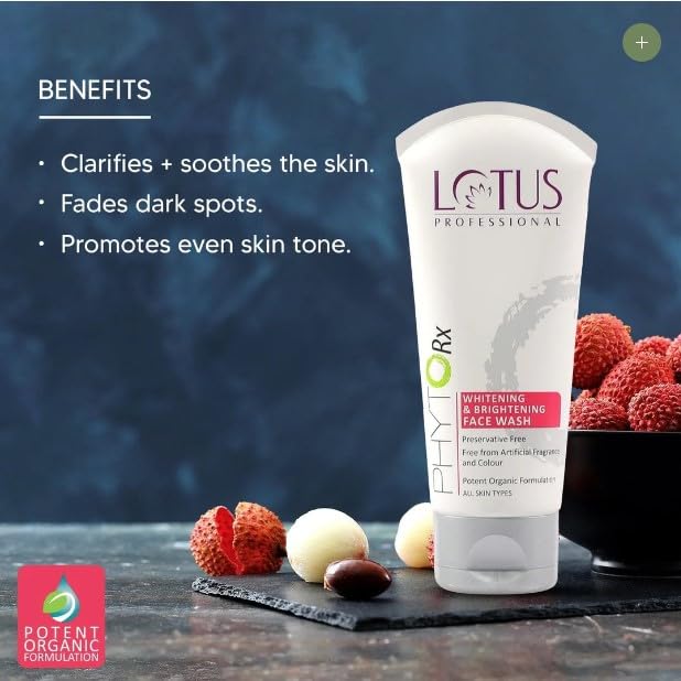 Image of Lotus Professional Whitening & Brightening Day Cream 50g + Face Wash 80g (Set of 2)