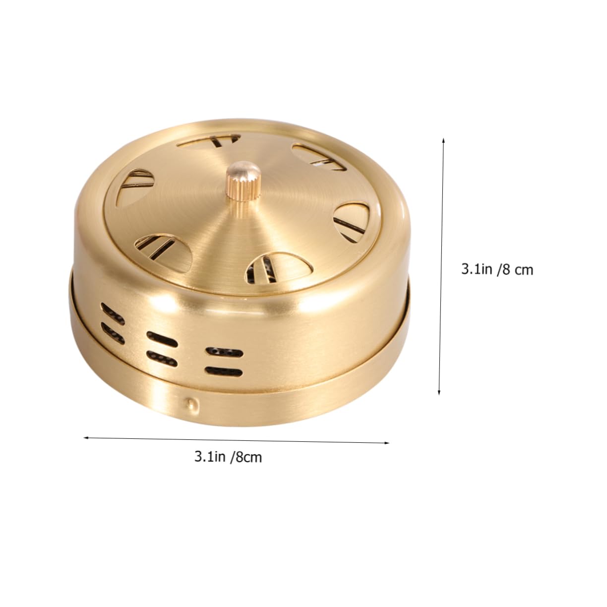 ORFOFE 1pc Box Moxa Tool Moxa Burner Holder Moxa Case Moxa Pockets Burner Moxa Cone Burner Tank Chinese Mugwort Burner Column Sticks