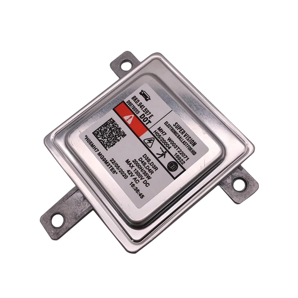 Llyixuai Red Xenon Hid Ballast Control For A3 S3 For A4 S4 B8 For A6 For A8 For Q5 For Q7 8K0941597 8K0941597c 8K0941597e 2048703226 W003t22071 Control Module(Red)