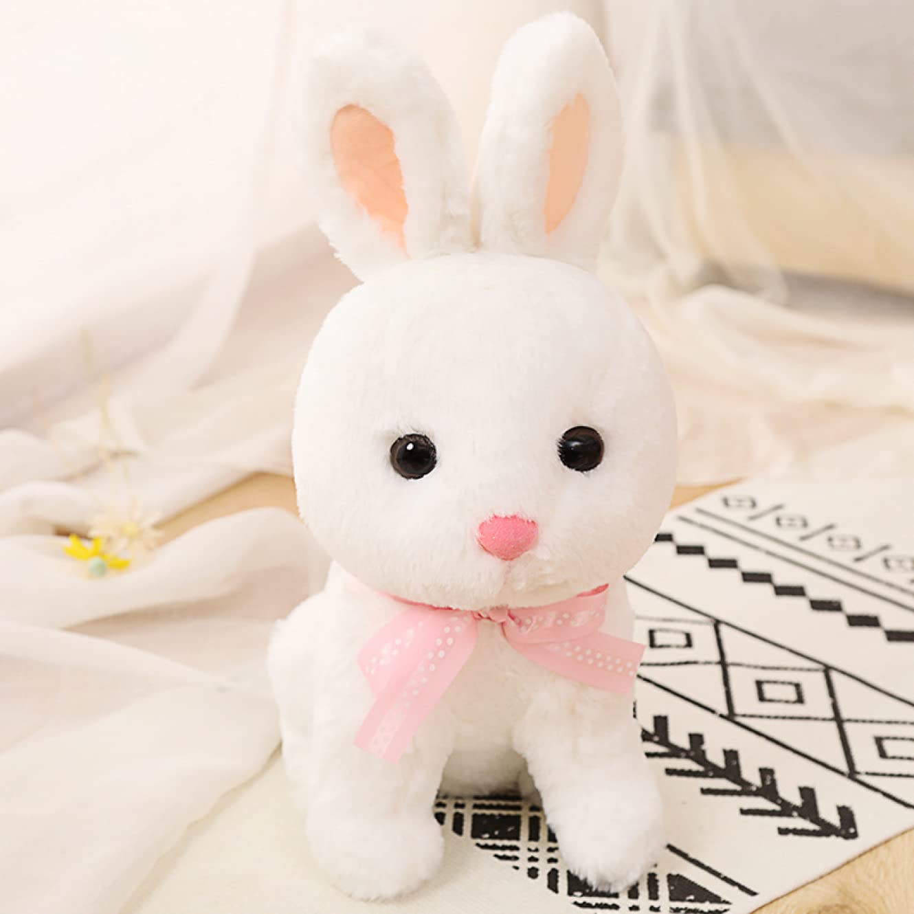 Amazon｜[LSDZW] ウサギぬいぐるみ 超長抱き枕 うさぎ ウサギ 大