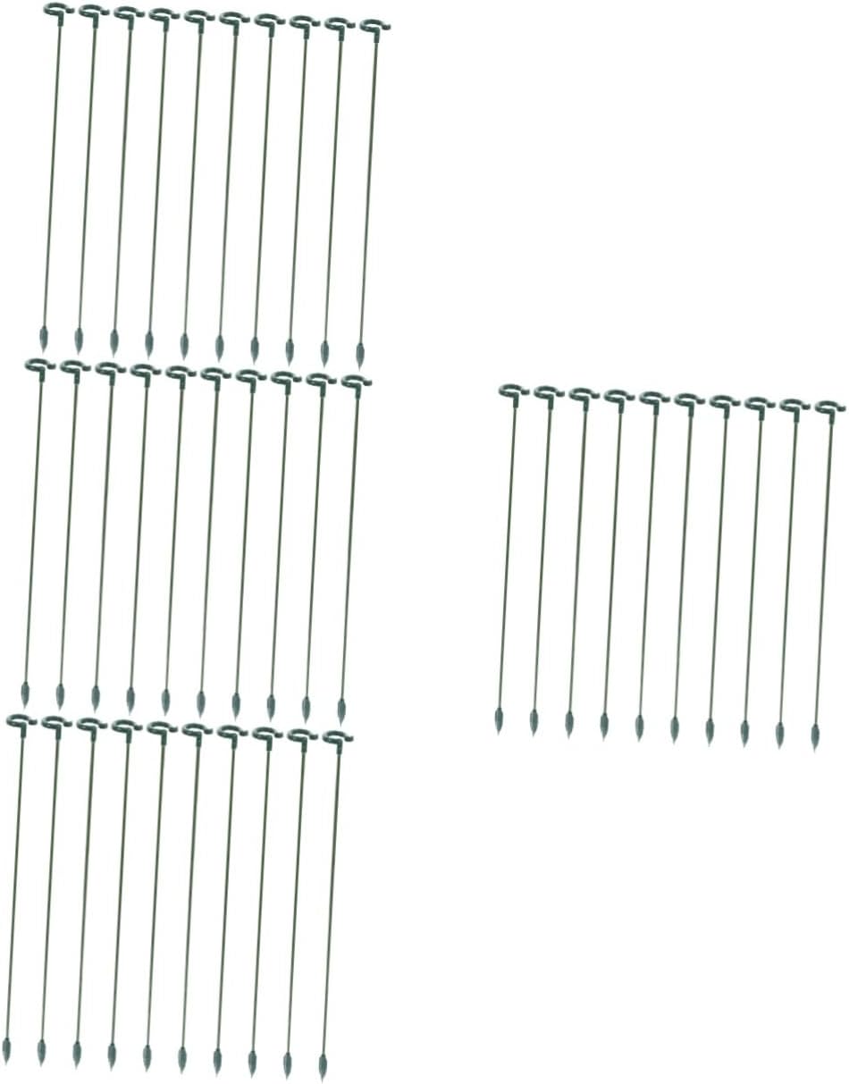 Toddmomy 4sets Indoor Plant Stake Holder Plant Support Stakes for Indoor Small Potted Support Garden 10pcs*4