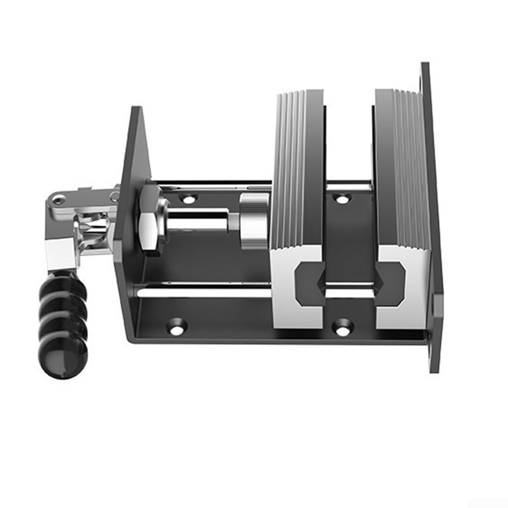 Kit de regripping de club avec pince d'étau, dispositif de maintien de tige en métal avec libération rapide et protection en caoutchouc, station de préhension portable pour réparation