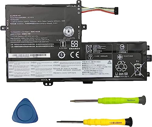 L18C3PF6 L18C3PF7 L18M3PF7 Laptop Battery Replacement for Lenovo ideapad s340-15iwl S340-14IML 14API 14IIL 14IWL, C340-15IWL 15IIL 15API 15IIL, Flex-15IWL 15IML 15IIL Series, L18L3PF3 L18L3PF2