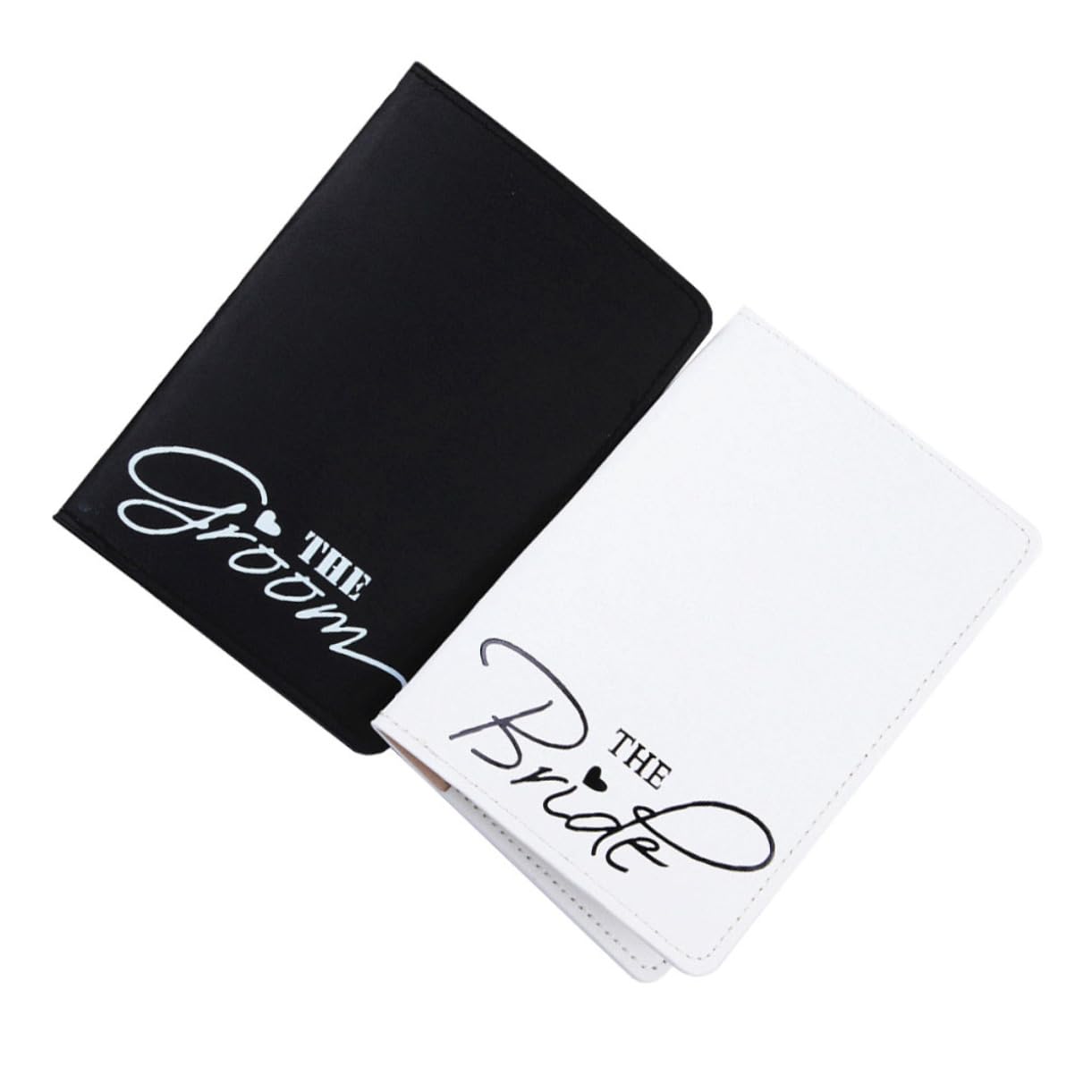 SHERCHPRY 6piezas Soporte De Pasaporte Para Parejas Diseño Multifuncional y Elegante Cartera De Viaje Pu De Cuero Para Organizar Documentos y Tarjetas Viajes