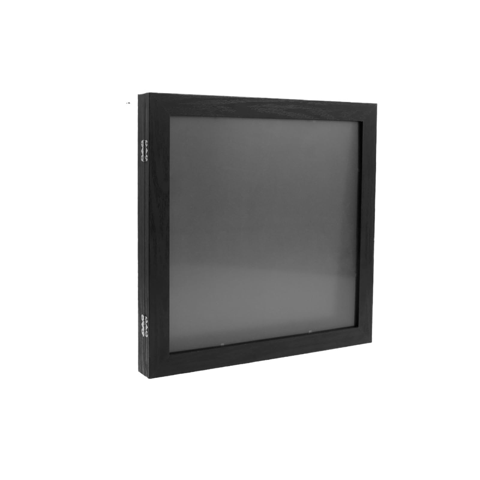 Jersey Display Case, Wood Sports Shirt Display Frame Wall Mounted Black Multiple Sizes(33x33cm)