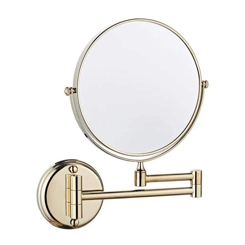 Miroir maquillage mural grossissement 3X idéal pour douche et rasage