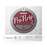 D'Addario Pro-Arte Corda D única para violoncelo, escala 1/2, tensão média