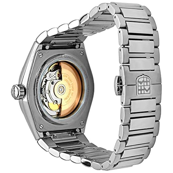Frederique Constant Automatisk klocka FC-303N4NH6B, silver, Armband