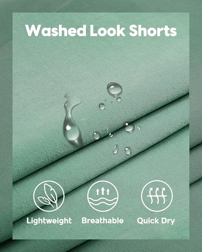 Image of maamgic Men's 5 inch Inseam Shorts Pull-On Relaxed Fit Comfort Stretch Short Shorts with Pocket
