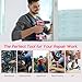 20V Cordless Drill, Electric Power Drill Set with Battery Charger, 3/8” Keyless Chuck, 2 Variable Speed, 18+3 Torque, 72pcs Driver Bits and Belt Hook, Pink