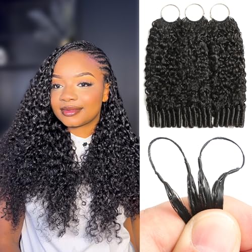 Burmese Curly Crochet Human Hair Designed for Miracle Knots Braids