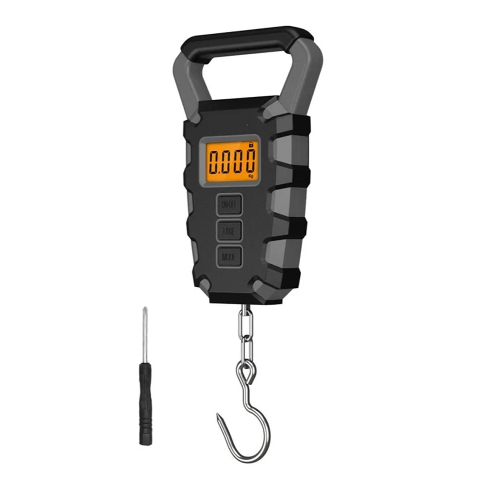 Bilancia digitale da 50 kg, viaggio, for bagagli, for pesare, con righello, for la casa, facile trasportare,Multiuso