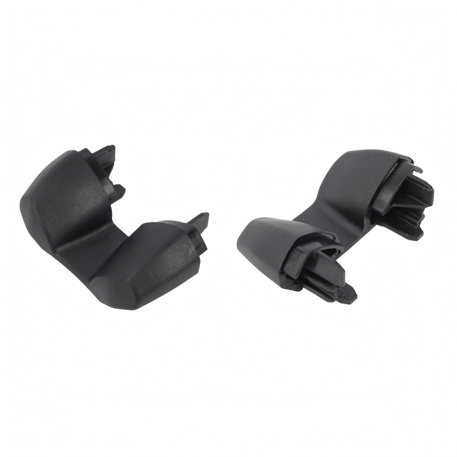 2 Pieces Matched Pair Cycle Rack End Plug ABS Plastic Roof Rack End Plug Black Curved Cap Piece Molded, 591 Bike Rack End-image-20