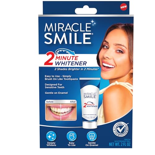 Ontel Miracle Teeth Whitener - Activated Coconut Charcoal Powder
