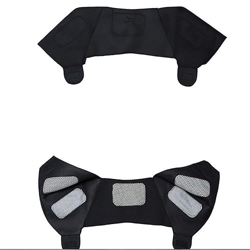 Vista 14 de ITODA Manga de compresión cálida de punto de doble hombro abrigo recuperación oficina hogar tejido cachemira guardia para manguito rotador hombro