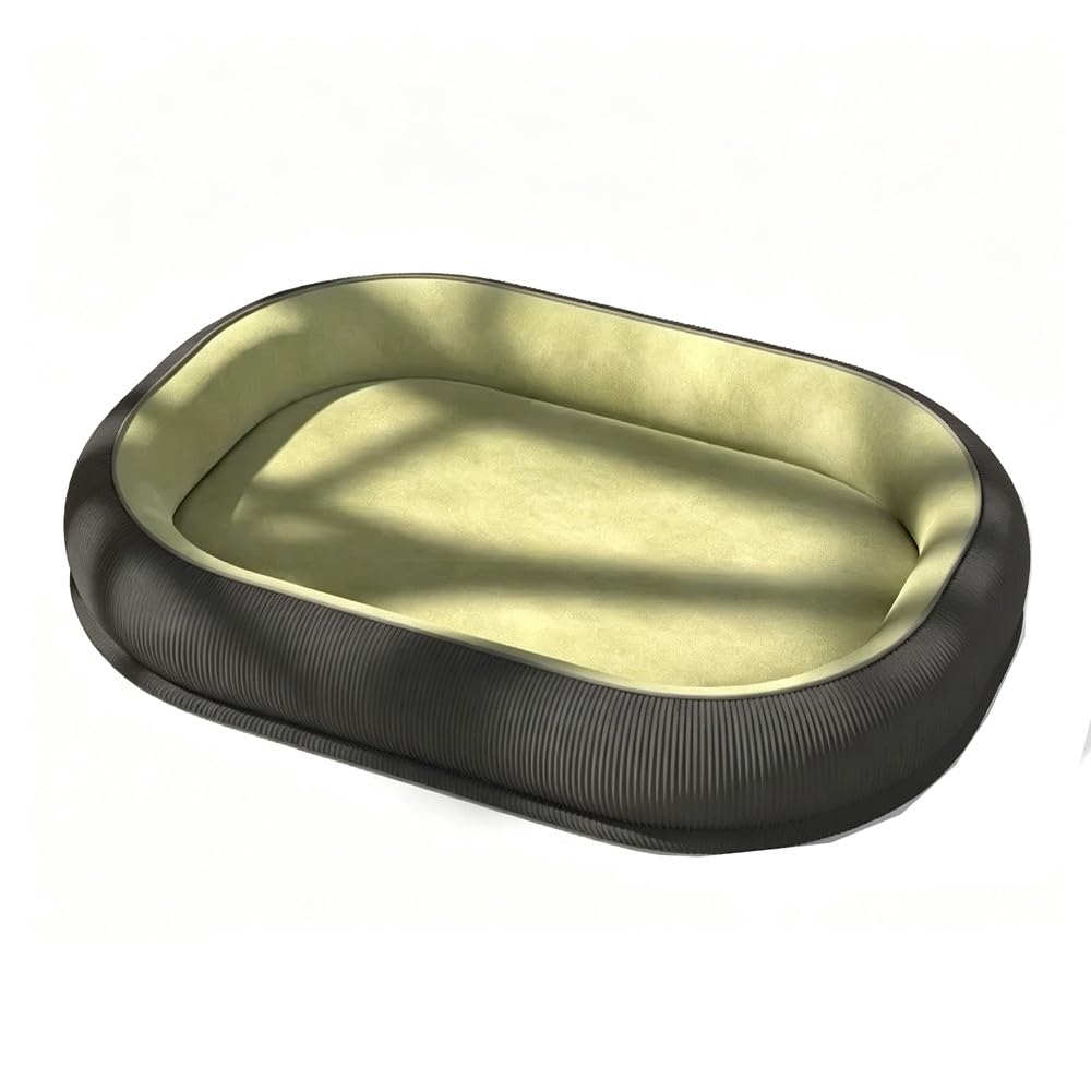 Cama para mascotas ovalada que alivia las articulaciones del perro
