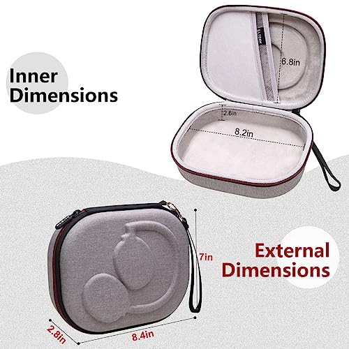 Image of L LTGEM EVA Hard Case for JBL Live 770NC /660NC /650BT /460NC /670NC /400BT /500BT and JBL Tune 770NC /710BT /720BT /760NC /700BT /750BT /510BT /660NC /520BT /500 /Tour One /E45BT Bluetooth Wireless Headphone(Grey)