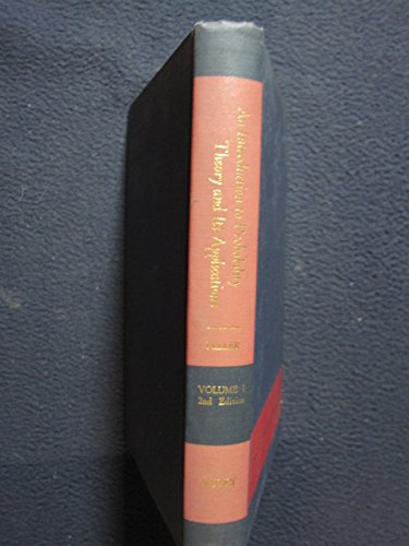 An Introduction to Probability Theory and Its A... B0000CJUQ1 Book Cover