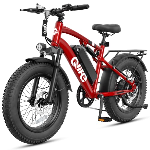 Qlife Racer Fat Tire 2.0 Electric Bike for Adults-Peak 1500W/1800W Motor image 6